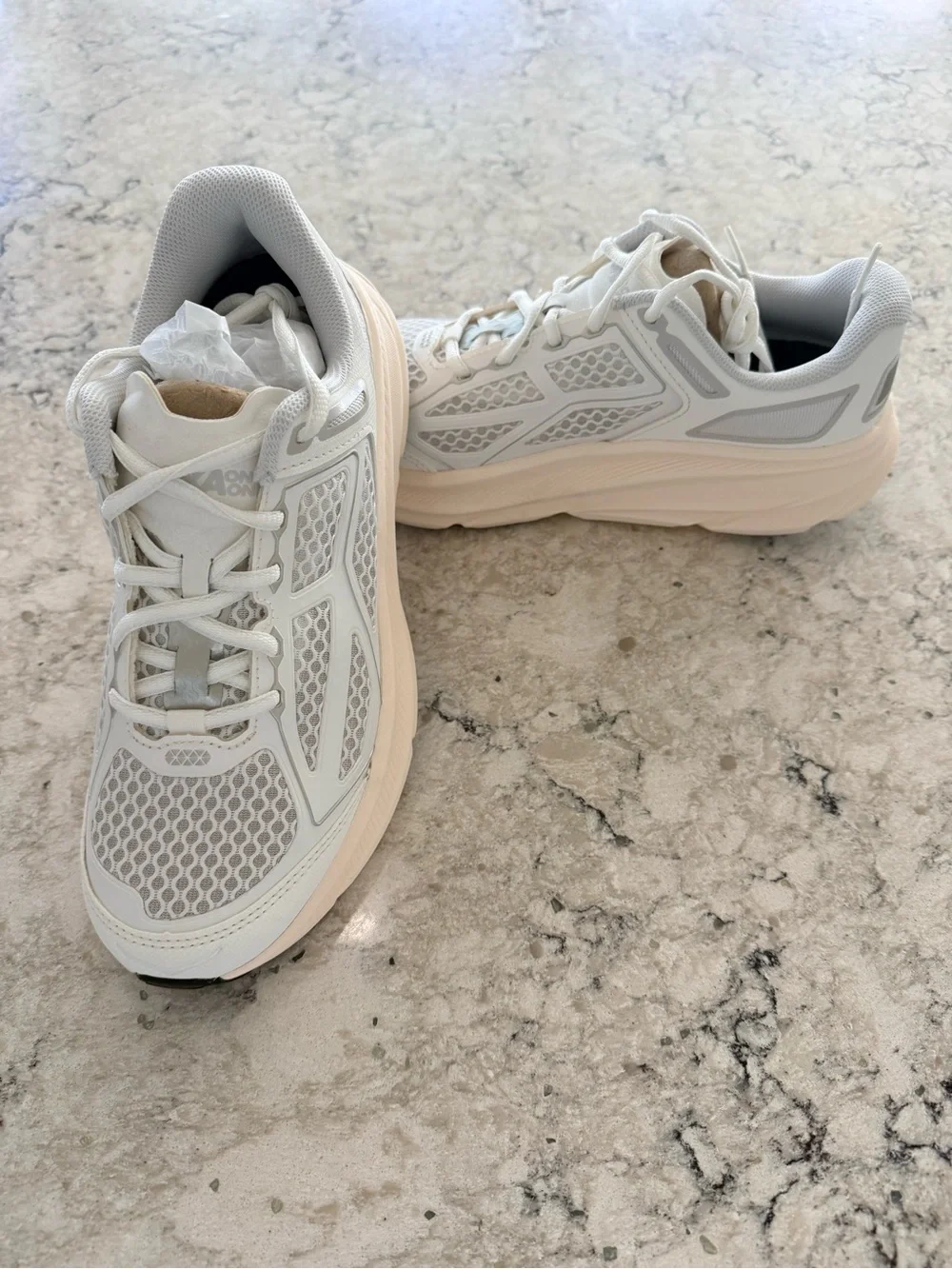 Size 6.5M/7.5W - Hoka One One HOKA Clifton One9 Frost Cosmic Grey - 1155370-FCG